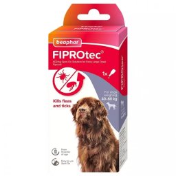 Pipeta Antiparazitara Beaphar Fiprotec pentru Caini XL, 3 pipete