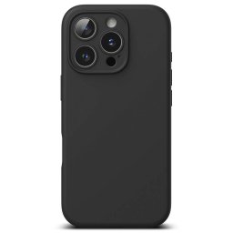 Husa Ringke Silicone Iphone 16 Pro Max negru magsafe