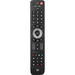 Telecomanda One for All Evolve, Funcționează cu până la 2 dispozitive URC 7125, Negru