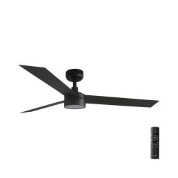 FARO 34291-1TW - Ventilator LED CRUISER cu dimmer LED/20W/230V 2700/3000/4000K + telecomandă