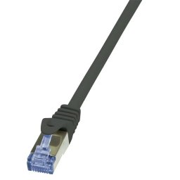Patchcord Cablu Cat.6A 10G S/FTP PIMF PrimeLine 10m negru