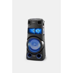 Sistem audio High Power SONY MHC-V73D, Hi-Fi, Jet Bass Booster, Party music, Party lights, Dj Effects, Bluetooth, NFC, LDAC, USB, DVD, HDMI, Negru