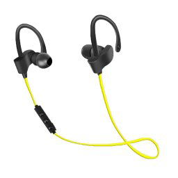 Casti Sport Esperanza EH188Y, Bluetooth, Microfon, Negru\Galben