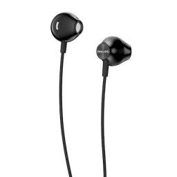 Casti in-ear Philips TAUE100BK/00, lungime cablu 1m, negru