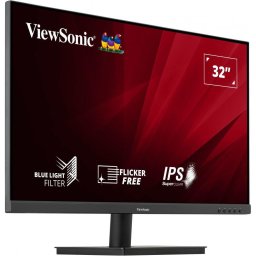 Monitor 31.5 inch LED ViewSonic VA3209-2K-MHD 2560 x 1440 pixeli, 75 Hz, 4 ms, Negru