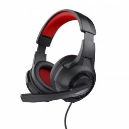 Casti Trust Basics Gaming cu Fir, Negru