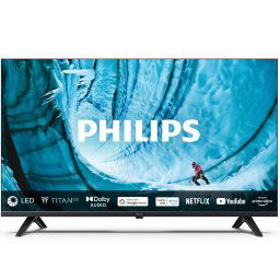 Televizor Philips LED 40PFS6009, 102 cm, Smart TV, Full HD, Clasa D (Model 2024), Negru