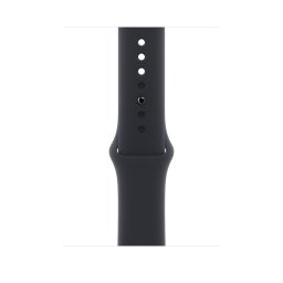 Curea Smartwatch Apple MT3F3ZM/A pentru Watch 45mm, Sport Band, M/L, Negru