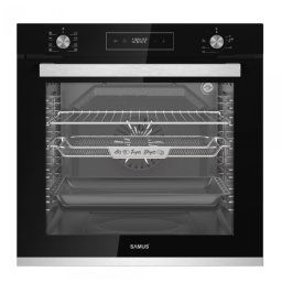 Cuptor 2500 W, 80 L, Clasa energetica A, SCE828GCF3D Black