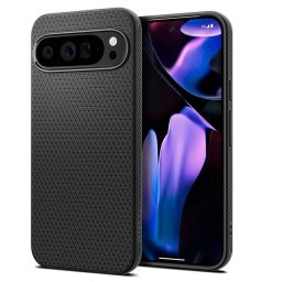 Husa Liquid Air, matte black - Google Pixel 9 Pro XL