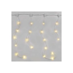 Ghirlandă LED de exterior, 54 LED, 8 funcții, 6,7 x 0,7 m, IP44, alb cald