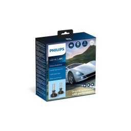 SET 2x bec LED auto Philips 11258U91X2 Ultinon Pro9100 H1 P14,5s/13,2W/12/24V