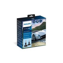 SET 2x bec LED auto Philips 11336U91X2 Ultinon Pro9100 H3 PK22s/13,2W/12/24V