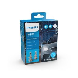 SET 2x bec LED auto Philips 11342U6000X2 Ultinon Pro6000 H4 PX426d/18W/12V