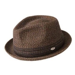 Palarie Bailey of Hollywood Vito Braided Fedora Java Mix