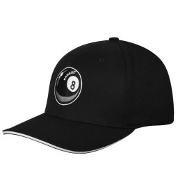Kangol, sapca neagra 8 ball logo