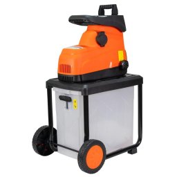Tocator de crengi si resturi vegetale ST200s, 2800 W, diametru maxim taiere 45 mm, viteza taiere 42 rpm, cos colectare 60 l, roti deplasare