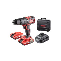 RAIDER RDI-CDB02 Bormasina cu percutie cu acumulatori Li-Ion 20V 2x2Ah, 62Nm, mandrinei 1.5 - 13 mm