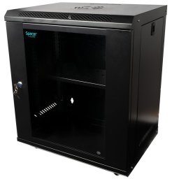 Rack de perete 19" 12U SPCW-12U-450-BK-02 Negru