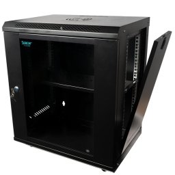 Rack de perete 19" 12U SPCW-12U-400-BK-02 Negru