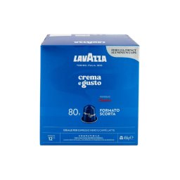 Capsule cafea Lavazza Crema e Gusto Classico compatibile Nespresso 80 buc