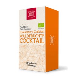 Demmers Teehaus Quick-T Forestberry Cocktail ceai plic aromat bio 25buc