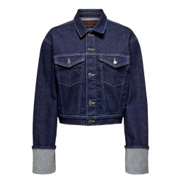 ONLY Geacă Onlmercer Ls Fold Up Red Rea 15332367 BS000042 dark blue denim