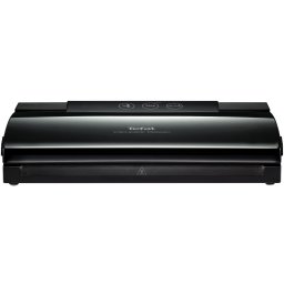 Aparat de vidat Tefal VacuPack Classic VT254070, 110 W, functie de sigilare si vidare automata, 2 programe, negru