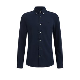 WE Fashion Cămașă albastru închis