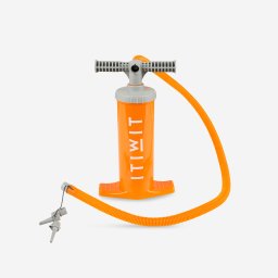 Pompă manuală Caiac Presiune joasă 1-3 PSI Acțiune dublă 2 X 1,4L Oranj