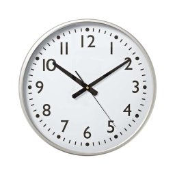 Ceas de perete Nedis CLWA016PC38AL d. 38 cm 1xAA alb