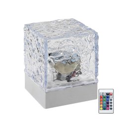 Lampă LED RGB reîncărcabilă de masă Rabalux 76022 CUBIKO LED/1W/5V + telecomandă