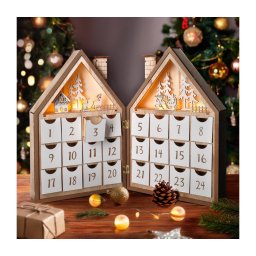 Decorațiune LED de Crăciun Brilagi LED/2xAAA calendar de Advent