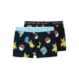 NAME IT Chiloţi 'Asgar Pokemon' albastru / mai multe culori / negru