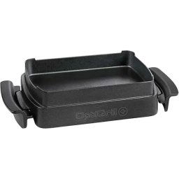 Tefal XA7258 OptiGrill Backschale Snacking & Baking edelstahl / schwarz