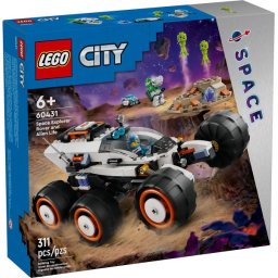 LEGO® City 60431 - Rover de explorare spatiala si viata extraterestra