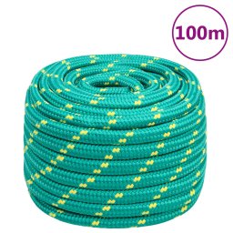 Franghie de barca, verde, 20 mm, 100 m, polipropilena GartenMobel Dekor