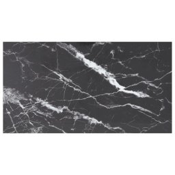 Blat masa negru 120x65 cm 8mm sticla securizata design marmura GartenMobel Dekor