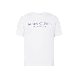 Marc O'Polo Tricou gri amestecat / alb
