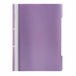 Dosar cu sina si 2 perforatii Noki, lila, 50 bucati/set