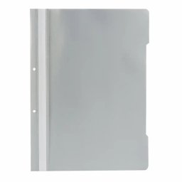 Dosar cu sina si 2 perforatii Noki, gri, 50 bucati/set