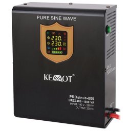 UPS CENTRALE TERMICE SINUS PUR 800VA/500W 12V KEMOT URZ3409