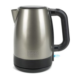 Fierbator Black & Decker BXKE2201E electric kettle 1.7 L 2200 W Black, Stainless steel