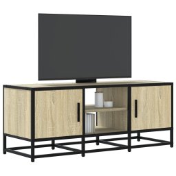 Dulap TV, stejar sonoma, 100x35x41 cm, lemn prelucrat si metal GartenMobel Dekor