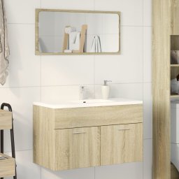 Dulap de chiuveta, stejar Sonoma, 80x38,5x46 cm, PAL GartenMobel Dekor