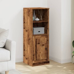 Dulap înalt, lemn vechi, 36x35,5x103,5 cm, lemn prelucrat GartenMobel Dekor
