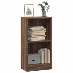 Biblioteca, stejar maro, 40x24x76 cm, lemn prelucrat GartenMobel Dekor