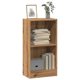 Biblioteca, stejar artizanal, 40x24x76 cm, lemn prelucrat GartenMobel Dekor