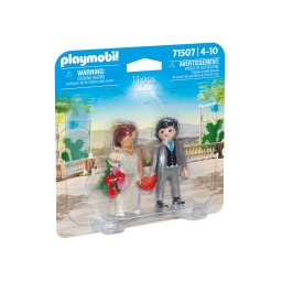 Playmobil-SET 2 FIGURINE CUPLU DE NUNTA