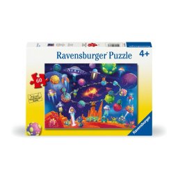 Ravensburger - Puzzle monstri in spatiu 60 piese